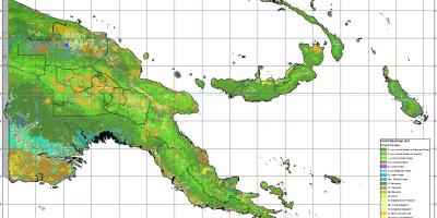 Peta dari papua new guinea iklim